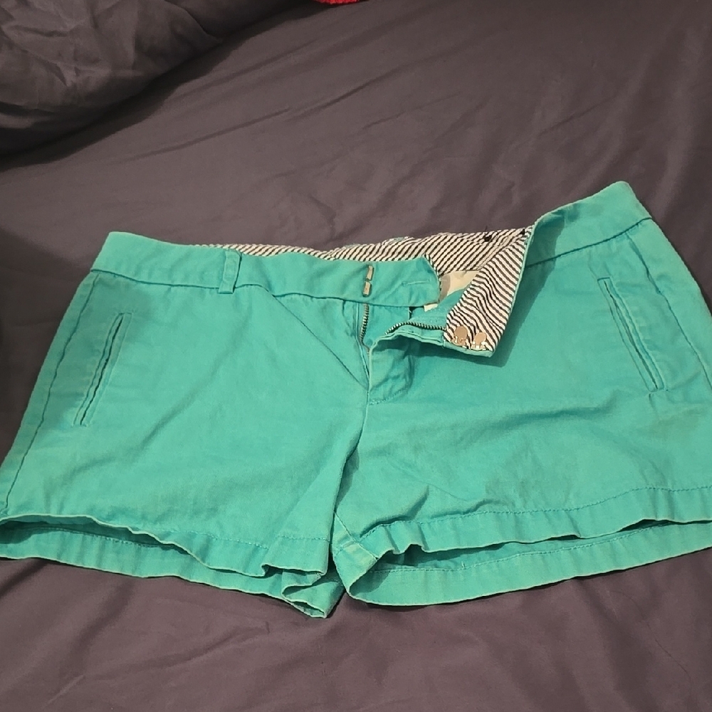 Women's Green Shorts